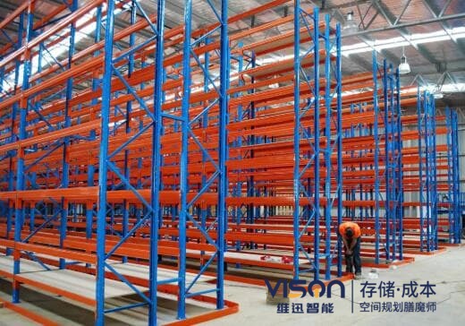 橫梁式托盤貨架一組要多少背檔桿?